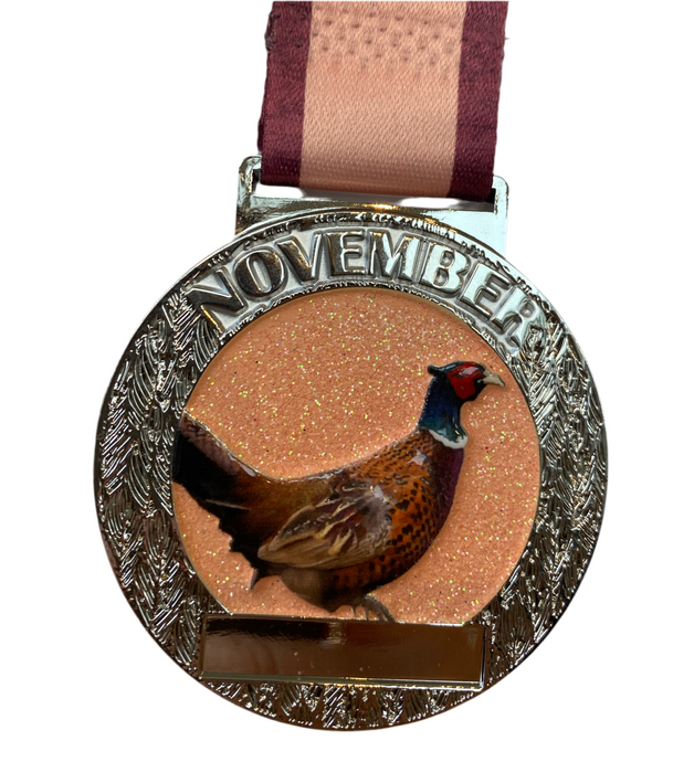 November 2025 - The Ringnecked Pheasant Great British Wildlife Challenge - 5k to 400 miles - you choose