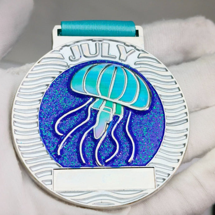 July 2024 -Moon Jellyfish - Great British Wildlife Challenge - 5k to 400 miles - you choose